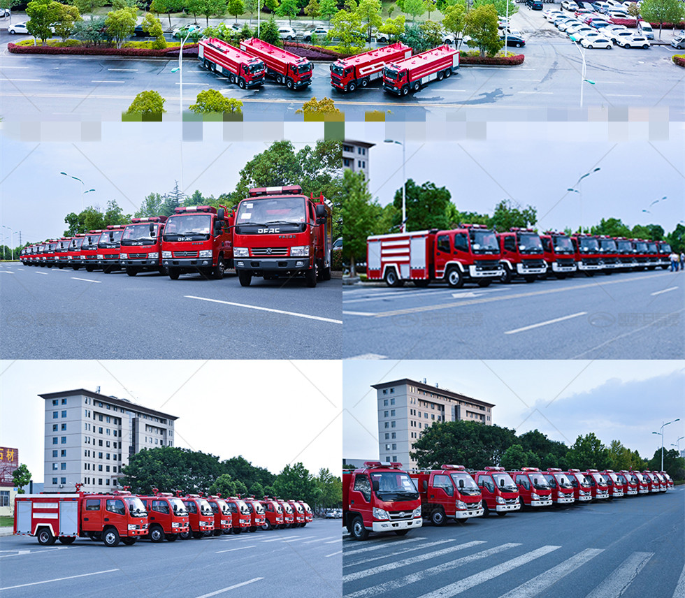 出口12吨泡沫消防车
